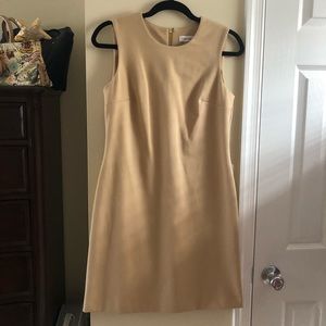 Crepe shift dress